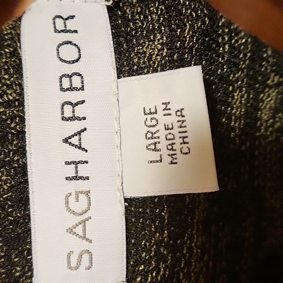 Sag Harbor Open Front Cardigan with Integrel Tunic - Picture 8 of 10